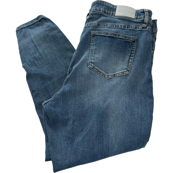 Pistola Skinny Jeans Distressed High Waisted Plus Size 16W - Picture 3 of 13